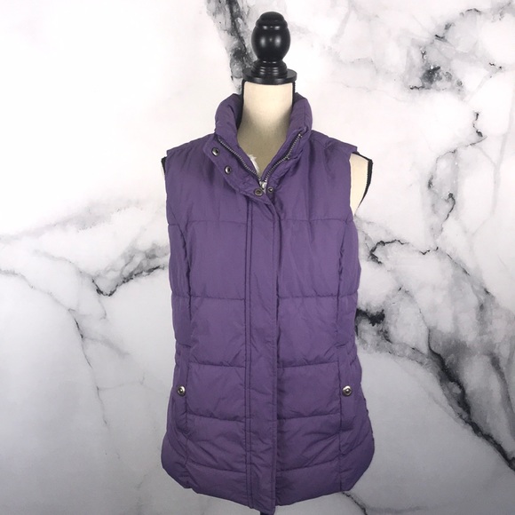 GreenTea Jackets & Blazers - 🎁 GREEN TEA purple quilted puffer vest